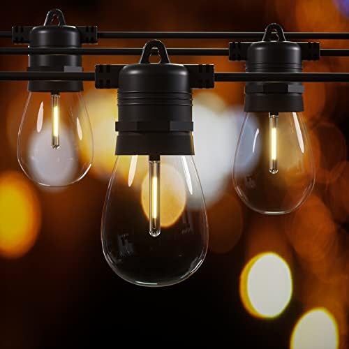 Zuske 240FT ağır LED açık dize ışıkları Edison kırılmaz ampuller açık dize ışıkları değiştirme LED filamentler, paket