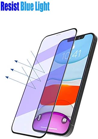(2 Paket) Anti-Paramparça Ekran Koruyucu Uyumlu iPhone 12 Pro Max 6.7 9H Sertlik Yüksek Çözünürlüklü Kabarcıksız Tam Kapsama