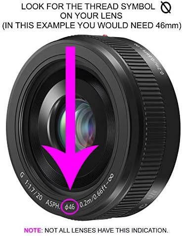 Panasonic LUMİX S1 için Yüksek Çözünürlüklü Lens Filtre Kiti (43mm) (Çok Kaplamalı, Çok Dişli)