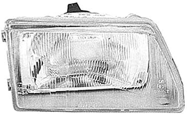 Farlar VP1084P Far Far yolcu yan far takımı projektör ön ışık araba farı Krom LHD Fiat Cinquecento İle uyumlu 1991 1992 1993