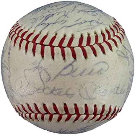 1960 AL Champs NY Yankees Takımı İmzaladı (27) Beyzbol Mantosuna Ulaşın Maris JSA 165153-İmzalı Beyzbol Topları