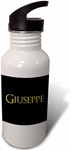 ABD'de 3dRose Giuseppe Klasik erkek Bebek Adı. zarif bir tılsım. - Su Şişeleri (wb-365145-2)