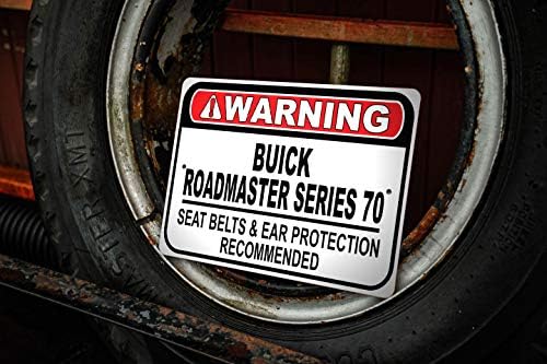 Buick Roadmaster Serisi 70 Emniyet Kemeri Önerilen Hızlı Araba İşareti, Metal Garaj İşareti, Duvar Dekoru, GM Araba İşareti-10x14