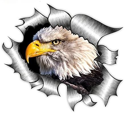1x Kartal Çıkartması Kuşlar Amerikan Kartal Çıkartması logo çıkartması Uyar Araba Kaput Çıkartması Kaput Yan Evrensel Kartal