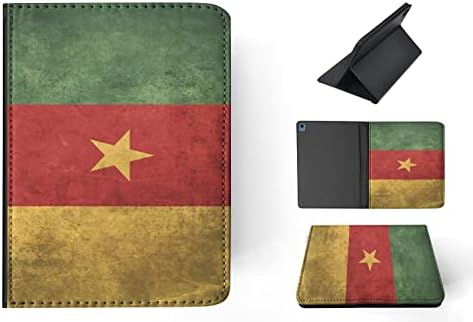 Kamerun Ülke Bayrağı 27 FLİP Tablet KILIF Kapak Apple İPAD HAVA için (2020) (4TH GEN) / İPAD HAVA (2022) (5TH GEN)