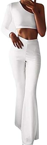 Düz Bacak Pantolon Artı Boyutu Katı Tayt Yüksek Belli Fırçalama Pantolon Kadınlar için Büyükbaba Elbise Keten Geniş Bacak
