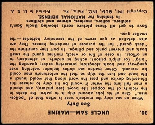 1941 Sam Amca 30 Deniz Görevi (Kart) ESKİ+