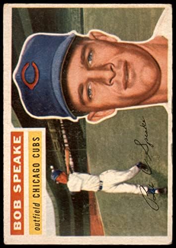 1956 Topps 66 Bob Speake Chicago Cubs (Beyzbol Kartı) İYİ Yavrular