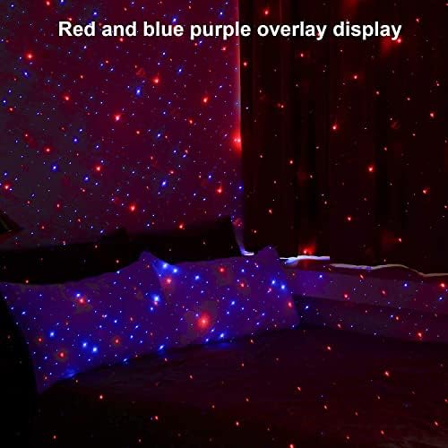 Kırmızı USB atmosfer ışıkları, Çeşitli modlar USB Yıldız Projektör Gece Lambası