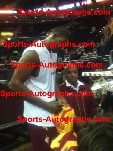 Andrew Bynum Cleveland Cavaliers İmzalı Sarı 21 Forması JSA COA imzaladı