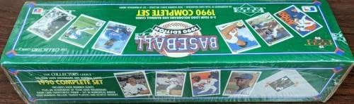 1990 Üst Güverte Yeni Beyzbol Fabrikası mühürlü 800 kart seti A65083 Kademeli Yeni Slabbed Beyzbol Kartları