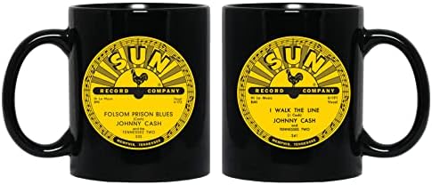 Sun Records Johnny Cash Kupa 11 Oz - Orta Güney Ürünleri