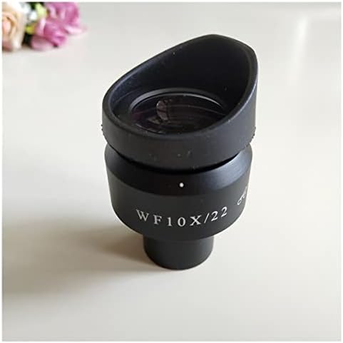 Mikroskop Aksesuarları WF10X 22mm 23mm 24mm Ayarlanabilir Geniş Açı Biyolojik Mikroskop Mercek Lens 23.2 mm Kauçuk Göz Muhafızları