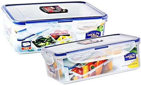 NA saklama kutusu Le Kou Plastik Taze Tutma yemek kabı Mühürlü Gıda Buzdolabı bento saklama kutusu Kutusu Mikrodalga Fırın