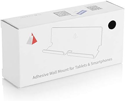 TXesıgn Yapışkanlı Duvar Tablet tutucu Dağı Standı Tablet Akıllı Telefonlar için Okuyucu Duvar Tutucu Dağı (Siyah)