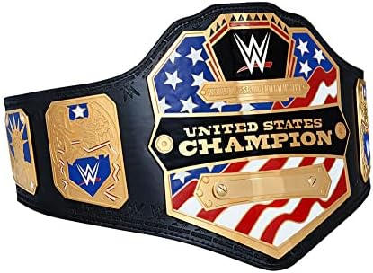 WWE Authentic Wear Amerika Birleşik Devletleri Şampiyonası Hatıra Başlık Kemeri (2014) Multi