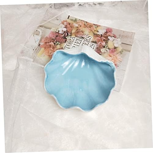 Veemoon Kabuk Kase Dekorasyon Japon Aperatifler Kozmetik Saklama kutusu El Yapımı Küpe Porselen Aperatif Çanak Seramik Takı