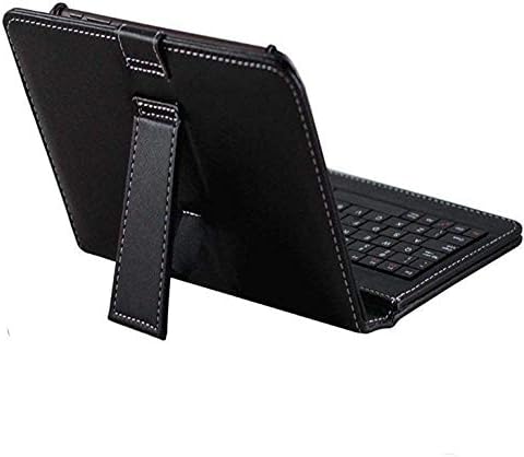 Lenovo ThinkPad 10 LTE 10.1 Tablet ile Uyumlu Navitech Siyah Klavye Kılıfı