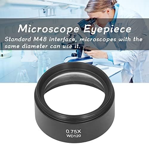 Mikroskop Lens Aksesuarı, Değiştirme için Yüksek Kırılma İndisi Barlow Lens