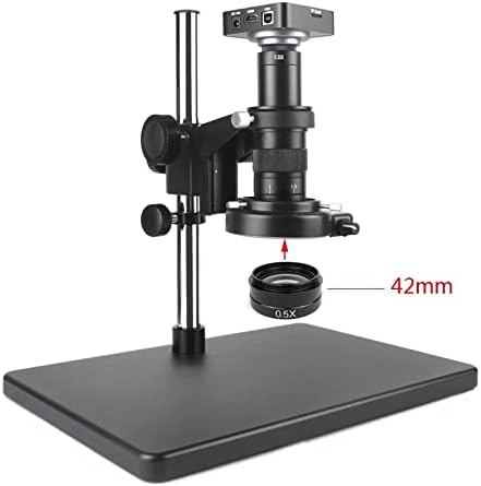 Mikroskop Aksesuarları 0.3 X 0.5 X 2.0 X Sanayi Video Mikroskop Kamera Objektif Lens Laboratuar Sarf Malzemeleri (Renk: 0.5