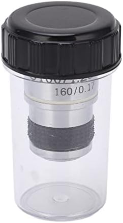 Biyolojik Mikroskop Lens, Yüksek Büyütme Mikroskop Renksiz Objektif Lens Yüksek Çözünürlüklü Evrensel Mikroskop(S100 / 1.25