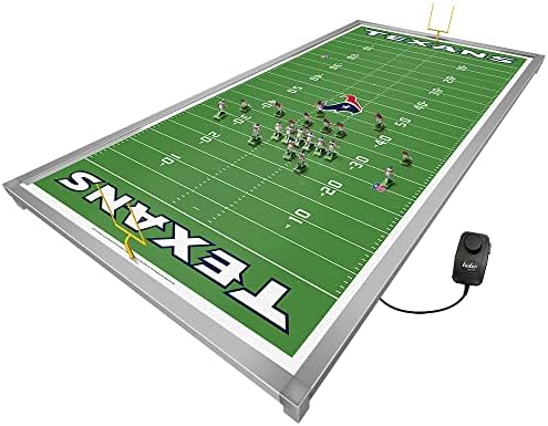 Tudor Oyunları Houston Texans NFL Ultimate Elektrikli Futbol Takımı-Şap Çerçevesi, 48 x 24 Saha