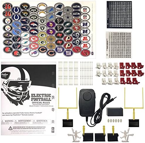 Tudor Oyunları New Orleans Saints NFL Ultimate Elektrikli Futbol Takımı-Şap Çerçevesi, 48 x 24 Saha