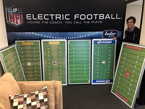 Tudor Oyunları Denver Broncos NFL Ultimate Elektrikli Futbol Takımı-Şap Çerçevesi, 48 x 24 Saha