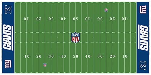 Tudor Oyunları New York Giants NFL Ultimate Elektrikli Futbol Seti-Şap Çerçevesi, 48 x 24 Saha
