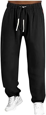 SJWCLYS erkek Jogger Sweatpants, erkek Joggers derin cepli pantolon Atletik Gevşek fit Sweatpants Egzersiz için