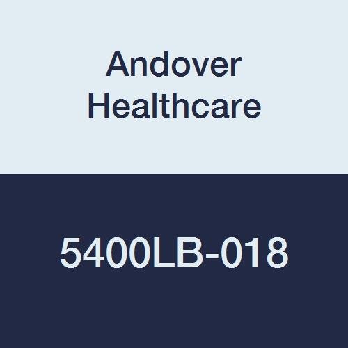 Andover Healthcare 5400LB-018 Coflex NL Kendinden Yapışkanlı Sargı, 15 'Uzunluk, 4 Genişlik, El Yırtığı, Açık Mavi, Lateks