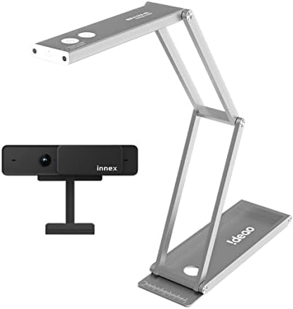 IDEAO DC400 belge kamerası ve INNEX C220 1080P Webcam Eğitim Paketi Öğretmenler ve Öğrenciler için, Uzaktan Eğitim, Çevrimiçi