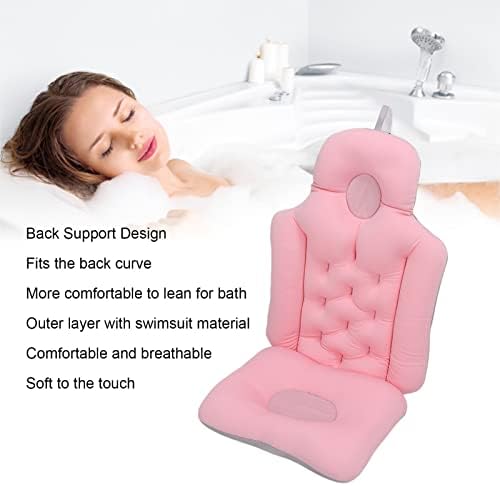 YUYTE Katlanabilir banyo yastığı Banyo yastığı, Yumuşak banyo yastığı, koltuk başlığı, Yumuşak, Nefes alabilen koltuk başlığı,