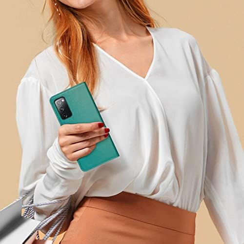 XcaseBar Samsung Galaxy S20 FE Cüzdan kılıf ile 【RFID Blocking】 Credit kart tutucu, Flip Folio Kitap PU Deri telefon kılıfı