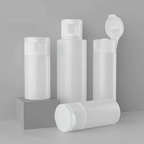 GSHLLO 10 Adet Plastik Sıkma Kapaklı Şişeler Doldurulabilir Örnek Şişeleri Sıkılabilir Şampuan Karıştırma Şişeleri Çeşni