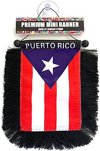Porto Riko bayrakları araba aksesuarları sticker çıkartmaları Porto Riko PR evler Kaliteli banderas para otomobil küçük mini