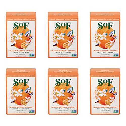 SoF Body Care'den Portakal Çiçeği ve Bal Çubuğu Sabunu (Eski Adıyla Güney Fransa Vücut Bakımı) | Shea Yağı + Uçucu Yağlar