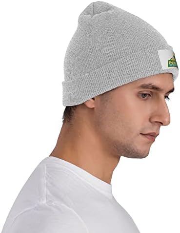 Parndeok Norfolk Bir Devlet Üniversitesi Logosu Unisex Yetişkin Örgü Örgü Şapka Kap Erkekler Kadınlar için Sıcak Rahat Şapka