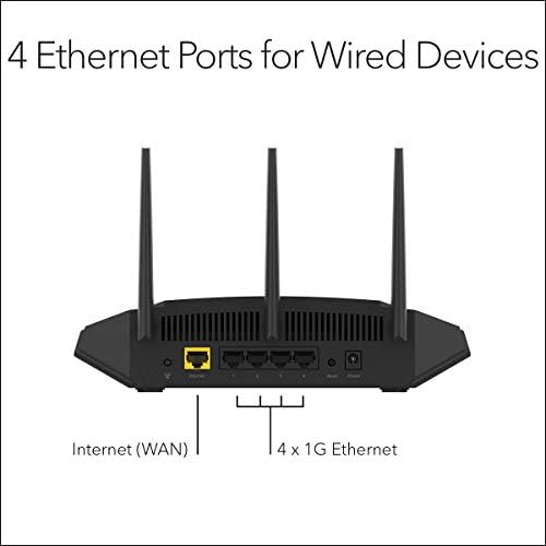 NETGEAR Kablosuz Masaüstü Erişim Noktası (WAX204) - WiFi 6 Çift Bantlı AX1800 AP / 4 x 1G Ethernet Bağlantı Noktası | 802.11