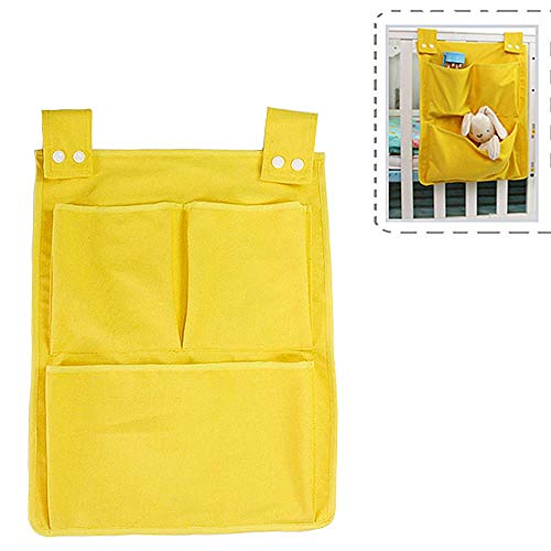 SıyuXınyı Cepler Başucu saklama çantası Caddy Asılı Bezi Organizasyon için Bebek Essentials, Asmak Beşik, Pratik asılan saklama