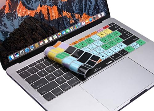 XSKN Avid Pro Araçları Kısayol Klavye Cilt Kapak için Yeni MacBook Pro 13 İnç A1708 ( Sürümü, Hiçbir TouchBar) ve MacBook