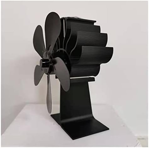 YYYSHOPP 5 bıçakları termal güç şömine Fan ısı Powered odun sobası Fan için ahşap / Log brülör ısı dağıtım parçası aksesuarı