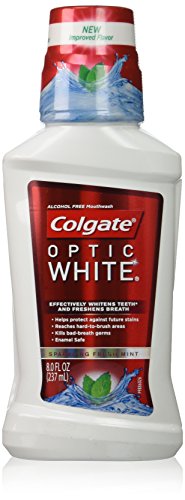 Colgate Optik Beyaz Gargara, 8 Sıvı Ons