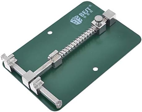 Qtqgoıtem Dikdörtgen Yeşil Metal PCB Devre Onarım Tutucu Cep Telefonu (Model: dc1 aa8 240 68a 1ec)