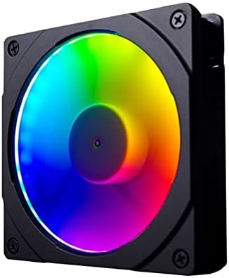 Şarkı Zhi mağaza 120mm / 140mm RGB renkli LED gökkuşağı renkli Fan halo diyafram için Fit 12/14cm Fan senkron anakart ışık