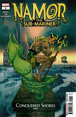 Namor: Fethedilen Kıyılar 1 VF / NM; Marvel çizgi romanı / Alt Denizci