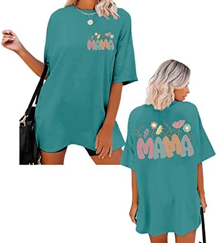 Spandex Uzun Kollu Gömlek Bayan İlkbahar Yaz Baskılı Kısa Kollu O Boyun Artı Boyutu T Shirt Katı Egzersiz Tops