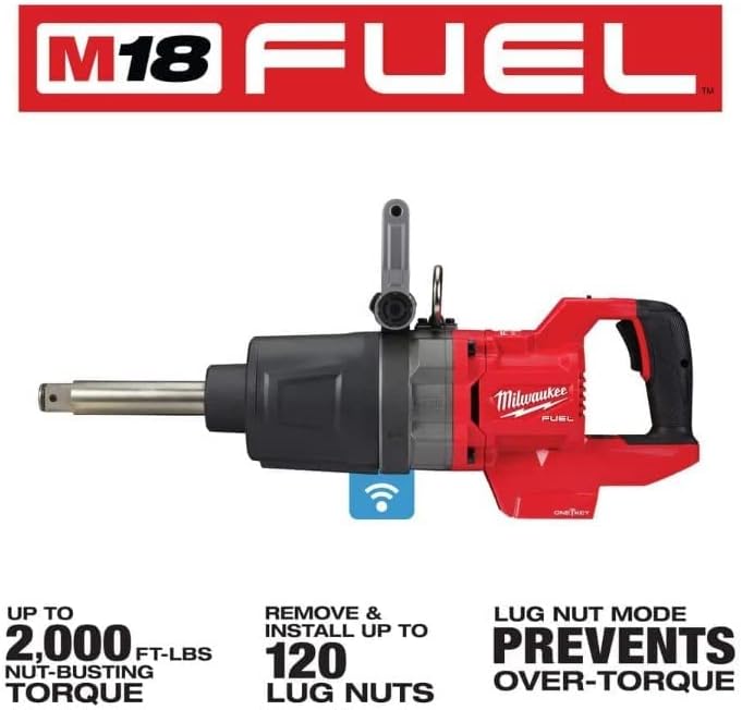 M18 yakıt™ 1 inç. D-Kolu Ext Örs Yüksek Tork Darbe Anahtarı