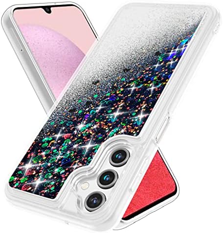 Galaxy a14 5g telefon kılıfı Glitter, Samsung a14 5g Kılıf Kadınlar Kızlar için, Quicksand Sparkle Bling Sıvı telefon kılıfı
