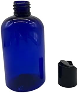 Doğal Çiftlikler 4 oz Mavi Boston BPA İÇERMEYEN Şişeler-12 Paket Boş Doldurulabilir Kaplar-Uçucu Yağlar Temizlik Ürünleri-Aromaterapi